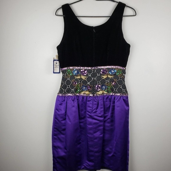 𝅺vintage NWT Victoria Regal cocktail dress Sz 6 - Picture 6 of 6